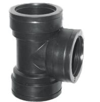 T-part met screw 1 Inch vijveraccesoires - Vt