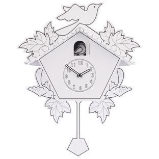 NeXtime klok 2999 cuck a do it yourself, 40 x 55 cm, wall, white