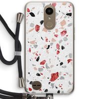 Terrazzo N°12: LG K10 (2017) Transparant Hoesje met koord