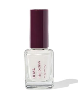 HEMA Long Lasting Nagellak 402 Milkmaid (wit)
