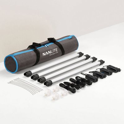 Nanlite Pavotube II 15C RGBWW LED Tube Light Kit IV Nanlite Pavotube II 15C RGBWW LED Tube Light Kit IV