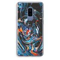 Black Unicorn: Samsung Galaxy S9 Plus Transparant Hoesje