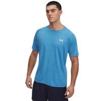 Under Armour Tech Textured Trainingsshirt Blauw Wit Under Armour Tech Textured Trainingsshirt Blauw Wit
