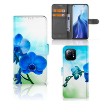 Xiaomi Mi 11 Hoesje Orchidee Blauw - Cadeau voor je Moeder