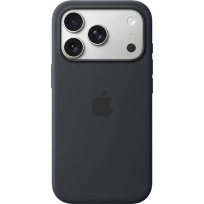Apple Silicone Case Silicon Case Apple iPhone 17 Pro Zwart MagSafe compatible