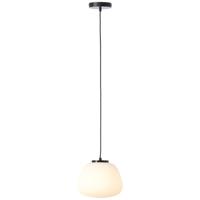Brilliant HanglampKaizen zwart met wit Ø 25cm - 60153/76