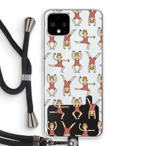 Gymboys: Pixel 4 Transparant Hoesje met koord