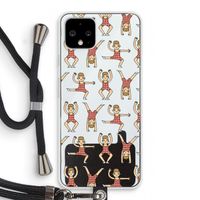 Gymboys: Pixel 4 Transparant Hoesje met koord