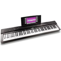 Retourdeal - MAX KB6 digitale piano met 88 aanslaggevoelige toetsen en - thumbnail