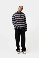 Equalité Finn Knit Polo Heren Donkerblauw/Donkerrood - Maat XS - Kleur: DonkerblauwDonkerrood | Soccerfanshop