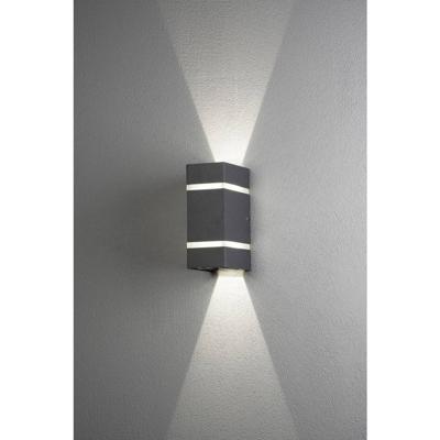 Konstsmide Cremona 7998-370 LED-buitenlamp (wand) Energielabel: F (A - G) 6 W Antraciet