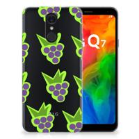 LG Q7 | Siliconen Case | Druiven