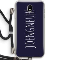 Joengneuh!: Samsung Galaxy J7 (2017) Transparant Hoesje met koord