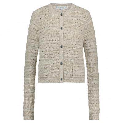 Red Button - Beige | unisex | Spijkerjas | Beige | XXL | regular | Kamst mode