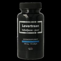 APB Holland Levertraan kabeljauw puur 500mg 100 Softgels