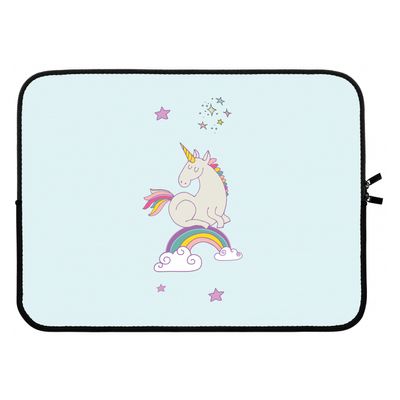 Regenboog eenhoorn: Laptop sleeve 15 inch