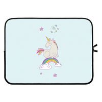 Regenboog eenhoorn: Laptop sleeve 15 inch