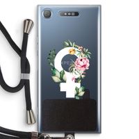 Venus: Sony Xperia XZ1 Transparant Hoesje met koord