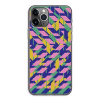 Skew Blush 1: iPhone 11 Pro Transparant Hoesje