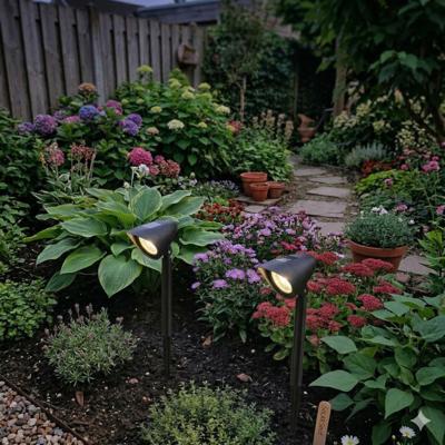 Gerimport - Solar tuinlamp - 1x - zwart - LED - oplaadbaar - H37cm Gerimport - Solar tuinlamp - 1x - zwart - LED - oplaadbaar - H37cm