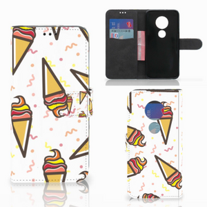 Motorola Moto G7 | G7 Plus Book Cover Icecream