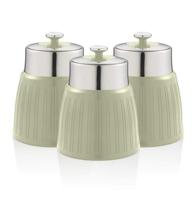 Swan Retro Opbergblikken - Set Van 3 - Groen