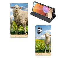 Samsung Galaxy A32 4G | A32 5G Enterprise Editie | Hoesje maken | Schaap en Lammetje