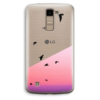 Fly away: LG K10 (2016) Transparant Hoesje