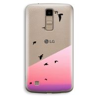 Fly away: LG K10 (2016) Transparant Hoesje