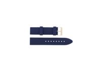 Horlogeband Guess W0911L6 Silicoon Blauw 20mm