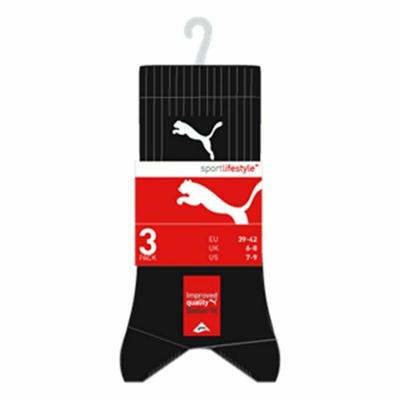 Sportsokken Puma SPORT Zwart - Maat: 43-46