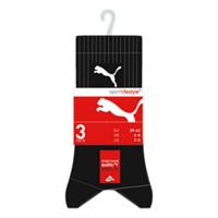 Sportsokken Puma SPORT Zwart - Maat: 43-46