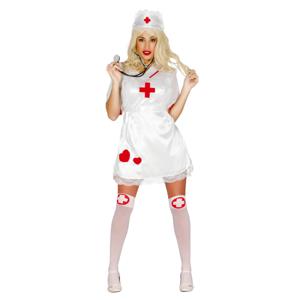 Sexy zuster/verpleegster verkleed set - 4-delig - carnaval accessoires