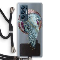 Golden Falcon: Oppo Find X3 Neo Transparant Hoesje met koord