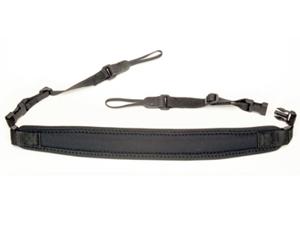 OP/TECH USA Super Classic Strap - Pro Loop riem Digitale camera Leer, Neopreen, Nylon Zwart