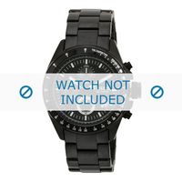 Horlogeband Fossil CH2601 / 25xxxx / 134xxxx Staal Zwart 22mm