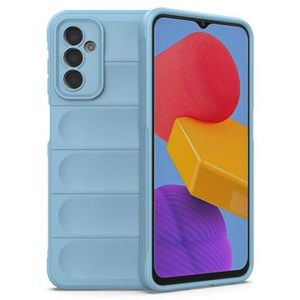 Rugged Series Samsung Galaxy M13 TPU Hoesje - Baby blauw