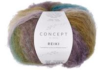 Katia Reiki 202 Groen blauw-Licht lila-Beige-Oker