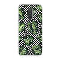 Geometrische jungle: Samsung Galaxy A6 Plus (2018) Transparant Hoesje Geometrische jungle: Samsung Galaxy A6 Plus (2018) Transparant Hoesje