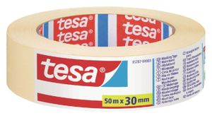 TESA 05286 50 m Afplaktape Geschikt voor gebruik binnen Papier Beige