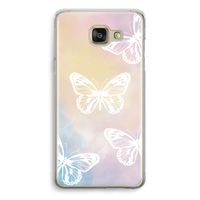 White butterfly: Samsung Galaxy A5 (2016) Transparant Hoesje
