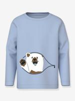 T-shirt met lange mouwen NMMVUX jongen NAME IT lichtblauw