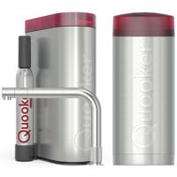 Quooker Front Keukenkraan Set - Kokend Warm- en Koud Water - RVS - Inclusief COMBI Reservoir & CUBE - Direct Gekoeld Bruisend Water