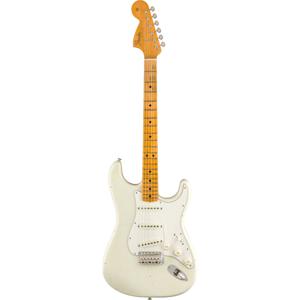 Fender Custom Shop Jimi Hendrix Voodoo Child Signature Stratocaster Journeyman Relic MN Olympic White met deluxe koffer en CoA