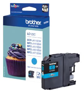 Brother LC-123C inktcartridge 1 stuk(s) Origineel Cyaan