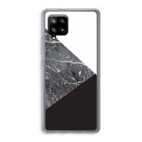 Combinatie marmer: Samsung Galaxy A42 5G Transparant Hoesje