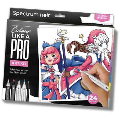 Creativ Company Hobbyset illustratie, celestial maidens, diverse kleuren, 1 doos