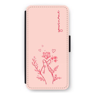 Giving Flowers: iPhone 12 Pro Max Flip Hoesje