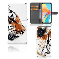 Hoesje OPPO A98 5G Watercolor Tiger