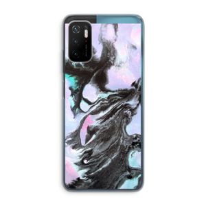Pastel zwart: Xiaomi Poco M3 Pro 5G Transparant Hoesje